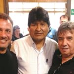 EVO MORALES: RECIBIO EL APOYO DE LOS MUNICIPALES ARGENTINOS.
