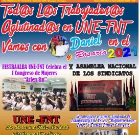EL SERVIDOR PUBLICO N ° 62: LA ACTIVIDAD DE LA UNE -FNT (NICARAGUA).