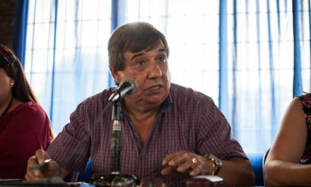 Rubén » Cholo» García Secretario General de la Federación de Sindicatos de los Municipales de Bs As.