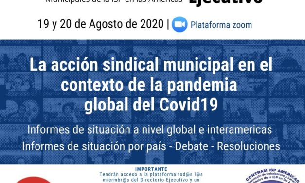 CONTRAM ISP AMERICAS: EL DIRECTORIO EJECUTIVO LLEVO ADELANTE SU SEXTA REUNION.