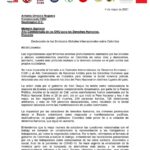 REPUDIO DE LA ISP y LA CONTRAM A LA REPRESION EN COLOMBIA.