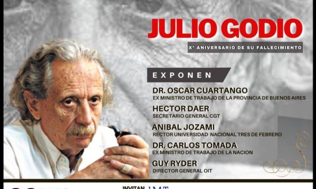 HOMENAJE A JULIO GODIO.