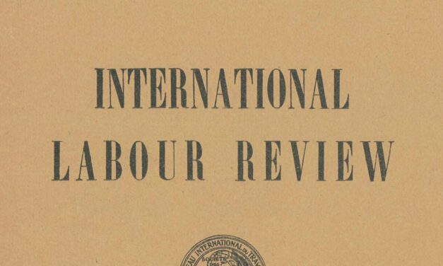 100 AÑOS DE LA REVISTA INTERNACIONAL DEL TRABAJO.