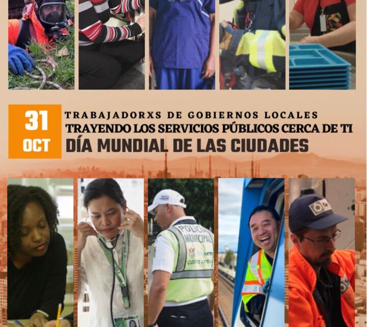 DÍA MUNDIAL DE LAS CUIDADES – 31 de OCTUBRE de 2021