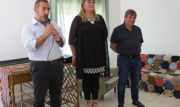 Castelli participó del acto inaugural de la sede de Fesimubo Darregueira