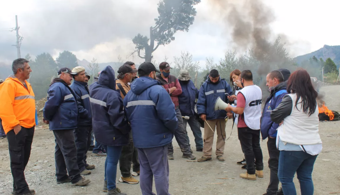 Municipales levantaron la protesta en el Vertedero