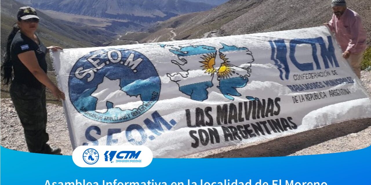 EL SEOM JUJUY EN LA LOCALIDAD DE EL MORENO