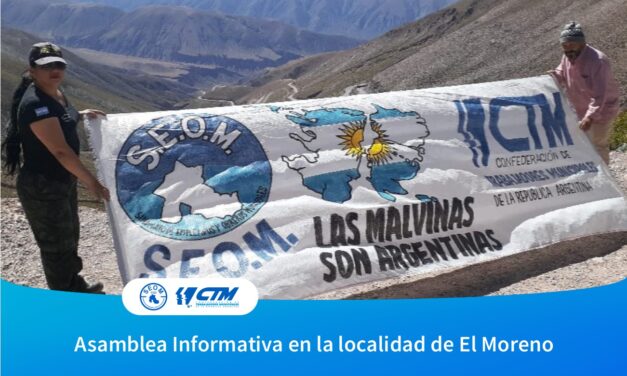 EL SEOM JUJUY EN LA LOCALIDAD DE EL MORENO