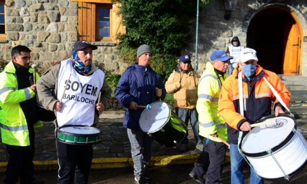 Se complica la paritaria con los municipales de Bariloche