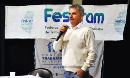 Mario Barberán fue reelecto al frente de la FESTRAM con un contundente respaldo de la dirigencia
