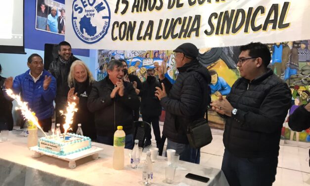 Festejamos los primeros 75 años de luchas del SEOM JUJUY!!!.