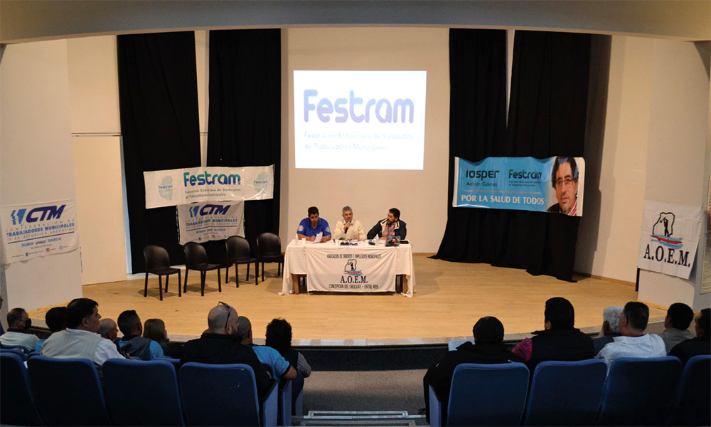 Se realizó el Congreso de Delegados de la FESTRAM, con importantes presencias