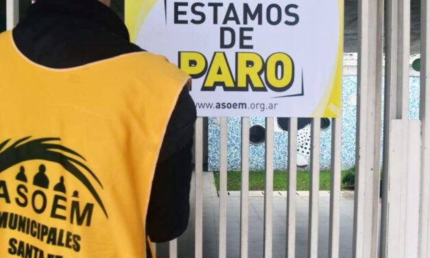 ASOEM Santa Fe cumplió un paro por falta de uniformes con “total acatamiento”