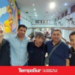 Dirigentes de Río Gallegos presentes en el Congreso donde se renovaron autoridades