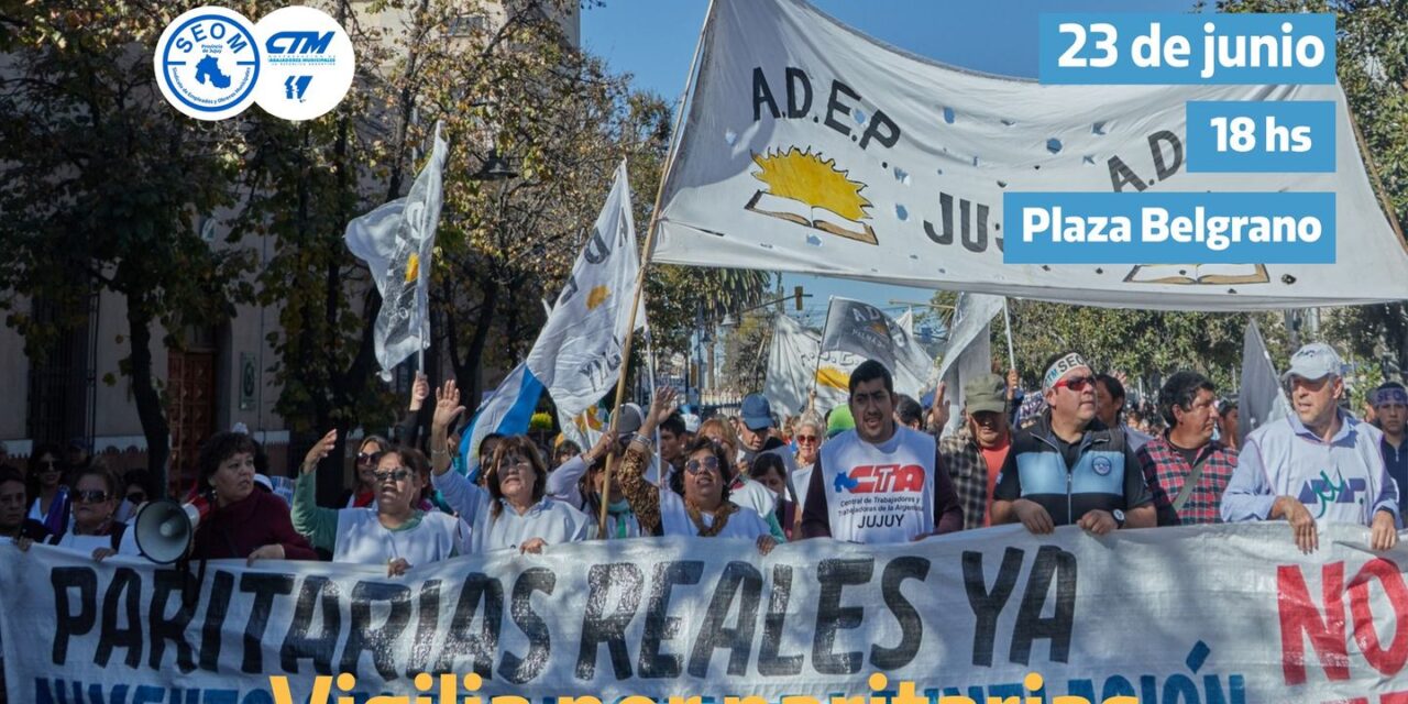 23 de Junio – Todos los municipales a la Plaza Belgrano.