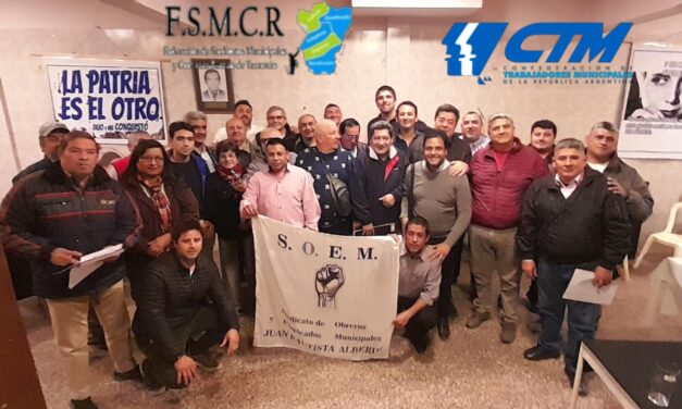 Reunión de todos los Sindicatos Municipales de Tucumán