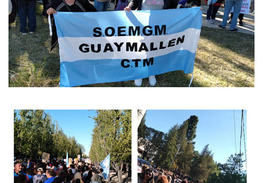 MUNICIPALES de GUAYMALLÉN (Mza.) – SOEMG –
