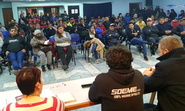 LA ASAMBLEA DE TRABAJADORES RESOLVIÓ INICIAR UNA RETENCION DE SERVICIOS A PARTIR DEL MIÉRCOLES