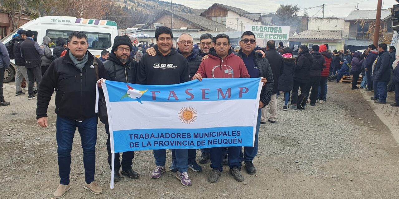 SOEME Y ZO REALIZA SU CUARTO DÍA DE RETENCIÓN DE SERVICIOS EN ESQUEL