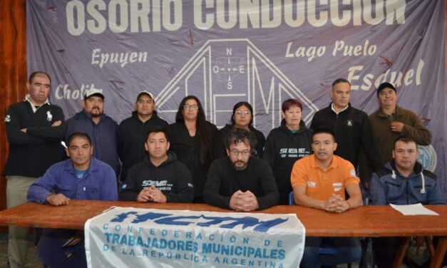 Esquel: El conflicto salarial del SOEME evoluciona y comenzó un paro municipal por tiempo indefinido