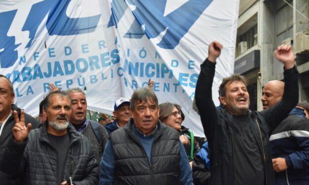 Los municipales se movilizaron y rechazan la Ley Bases: “Vamos a resistir”