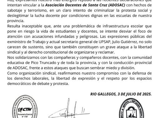 MUNICIPALES de la Pcia. de SANTA CRUZ – Fe.S.O.E.M. –