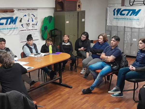 Asamblea en la Dirección General de Veterinaria