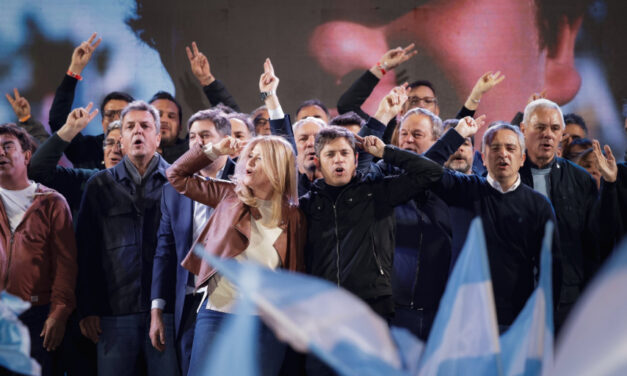 El sindicalismo hizo propio el triunfo electoral y eligió a su artífice: Axel Kicillof