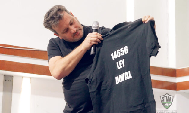 Doval asumió al frente de su gremio de base: «Reafirmamos nuestro compromiso para con las trabajadoras y los trabajadores municipales de Avellaneda»