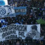 Marcha de la CGT contra la reforma laboral: “Todo el mundo se está dando cuenta que atrasa 100 años”