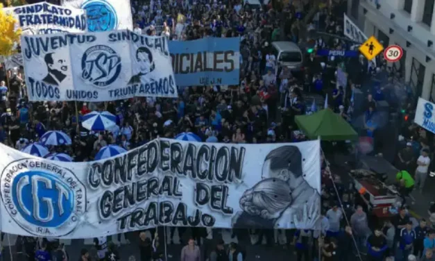 Marcha de la CGT contra la reforma laboral: “Todo el mundo se está dando cuenta que atrasa 100 años”