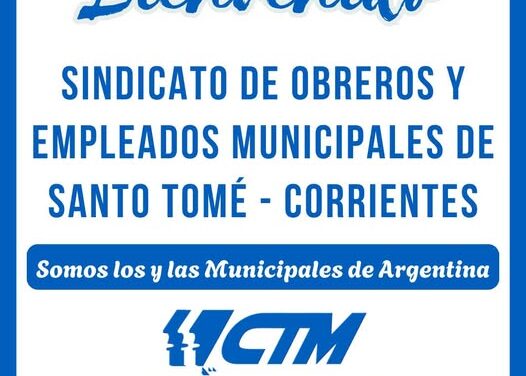 OTRO SINDICATO SE SUMA A LA CTM