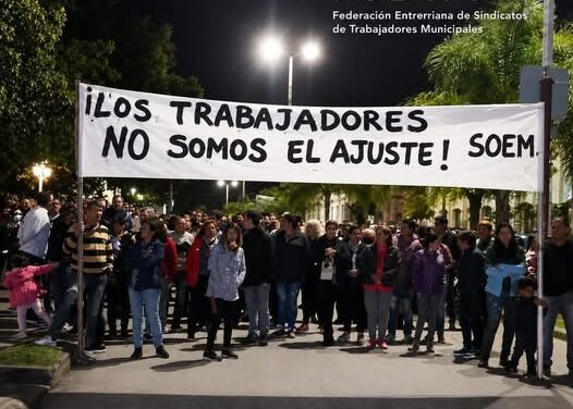DIAMANTE REALIZA MEDIDAS DE FUERZA ANTE FALTA DE RESPUESTAS