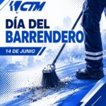 Cada 14 de junio se conmemora el DÍA DEL BARRENDERO Y LA BARRENDERA.