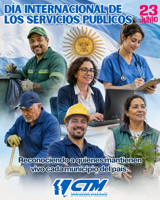 DÍA INTERNACIONAL DE LOS SERVICIOS PÚBLICOS