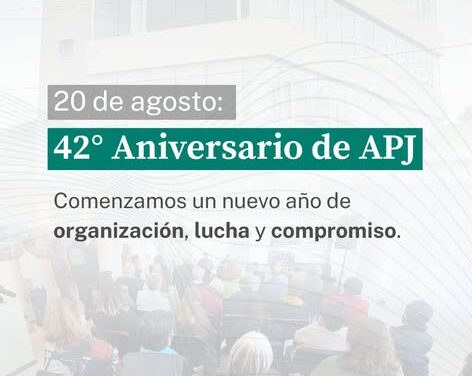 ¡Feliz aniversario, APJ! 