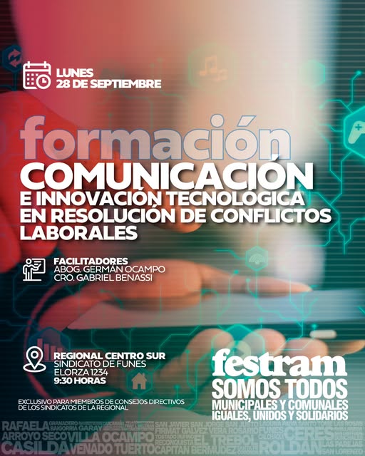 MUNICIPALES de la Pcia. de SANTA FE – FESTRAM –
