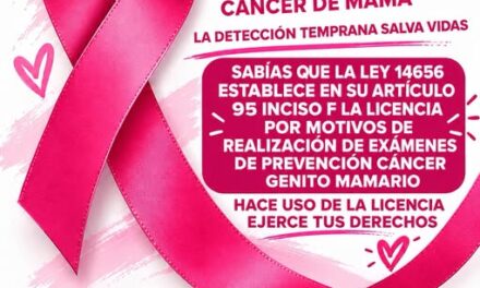 DÍA INTERNACIONAL DE LUCHA CONTRA EL CÁNCER DE MAMA