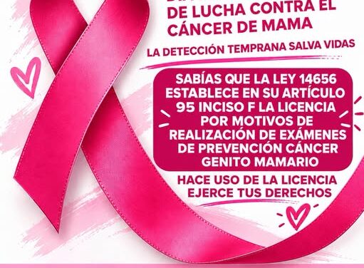 DÍA INTERNACIONAL DE LUCHA CONTRA EL CÁNCER DE MAMA