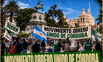OLLA POPULAR | EL MOVIMIENTO OBRERO UNIDO DE CÓRDOBA CONTINÚA SU LUCHA SOLIDARIA