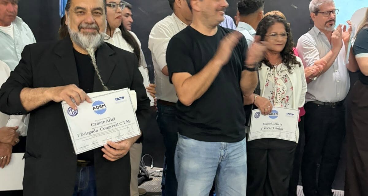 ASUNCIÓN DE AUTORIDADES DEL AOEM CORRIENTES